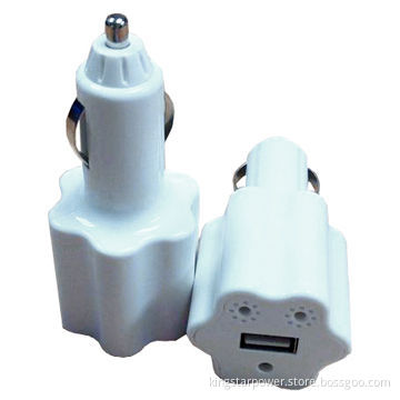 Wireless USB Mobile Phone Charger with Oxygen Bar Ionizer Auto Car Freshener Air Purifier, LED